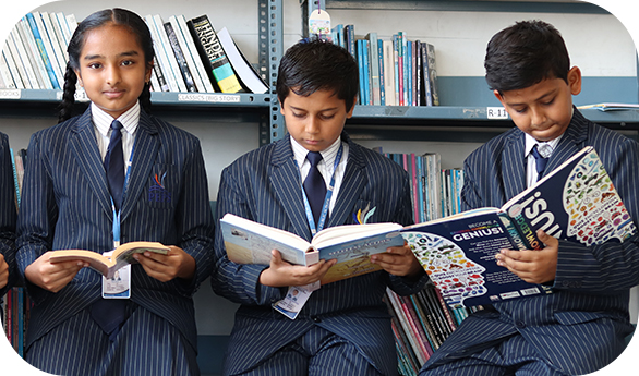 Pragathi Elite Public School - Library