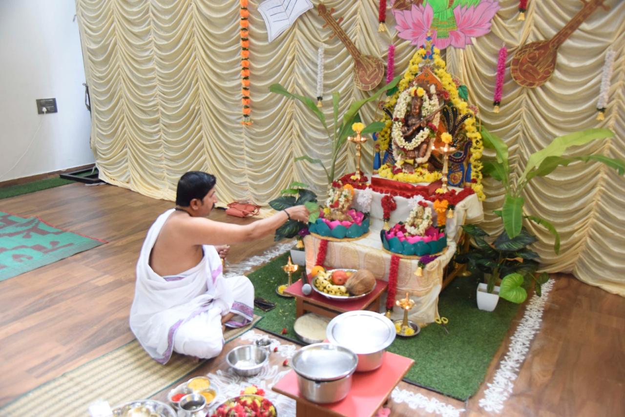 Aksharabhyasa & Saraswathi Pooja